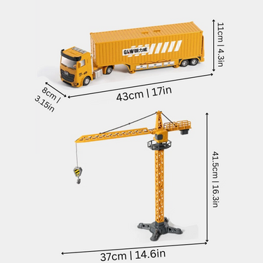 BrixBuddy Bouwtruck | 2-in-1 met Licht & Geluid, 3–5 jaar – Creatief Bouwen en Leren 1